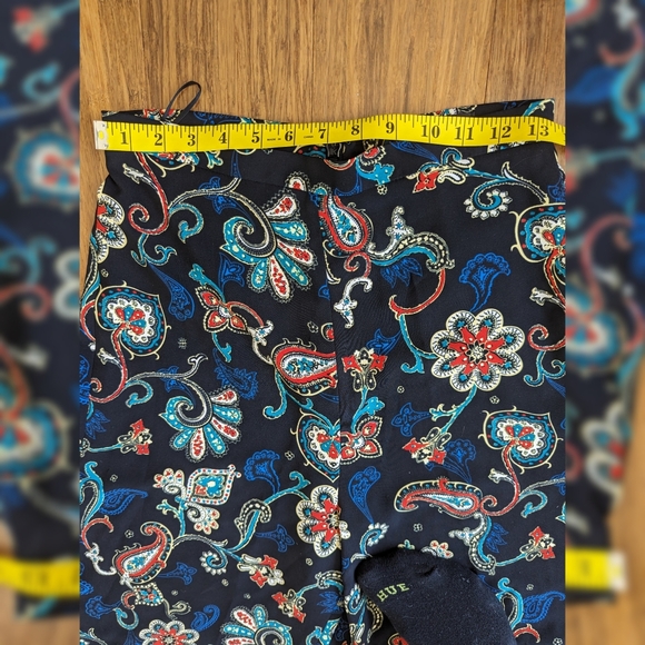 Kate Moss Topshop Paisley High-Waisted Pants - Picture 2 of 5